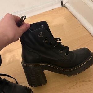 DR MARTEN Black Women's Ankle Boots